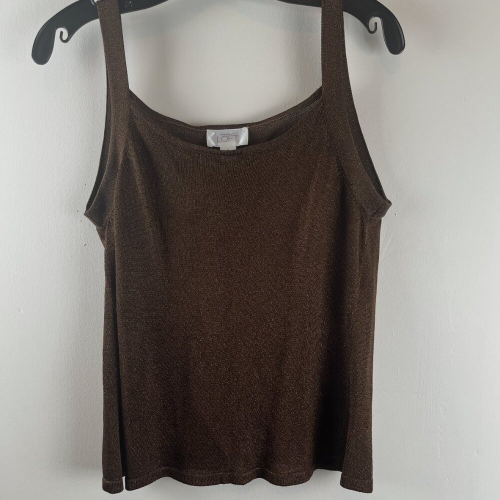 Ann Taylor Metallic Tank Top